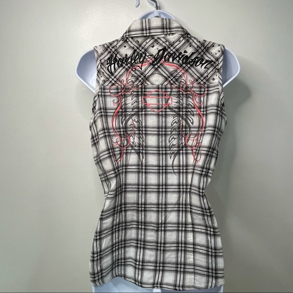 SOLD HARLEY Davidson-women’s blouse NWOT’S Small - Picture 5 of 5